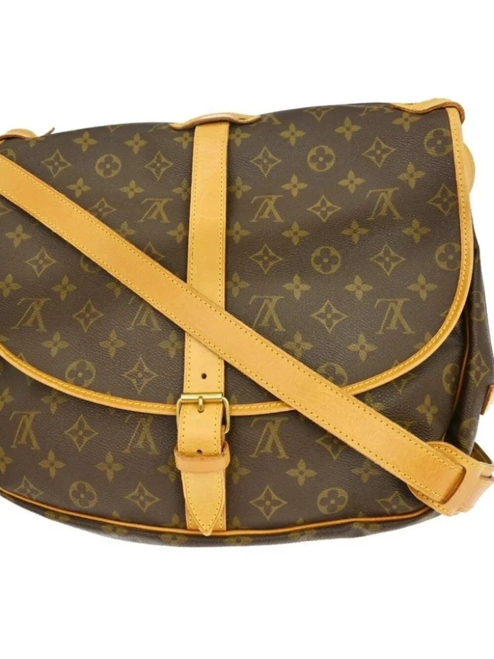 LOUIS VUITTON SAUMUR 35 SHOULDER BAG MONOGRAM